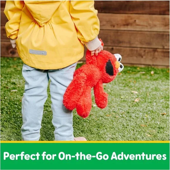 Sesame Street Elmo Take Along Buddy Plush Premium Red Toy for Ages 1 and Up - Picture 4 of 9
